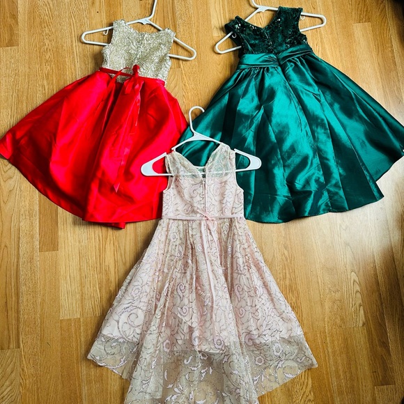 Girls Size 6 Dresses. Good used condition. Some minor imperfections. - Picture 2 of 2